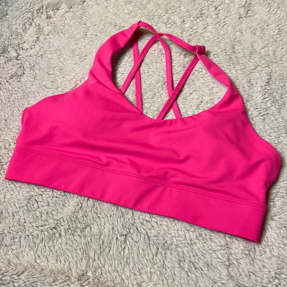 ZYIA Hot Pink Strappy Bra